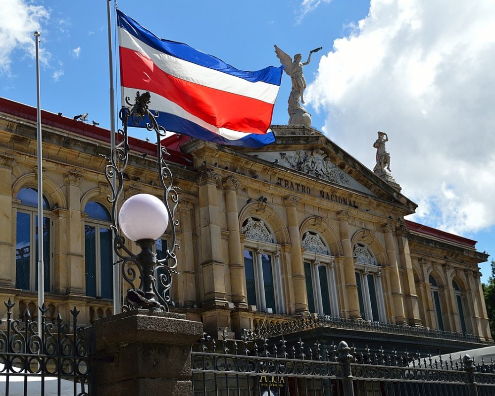 costa rica, flag, country, symbol, national, nation, flags, theatre, darling, building, ancient, heritage, costa rica, costa rica, costa rica, costa rica, costa rica